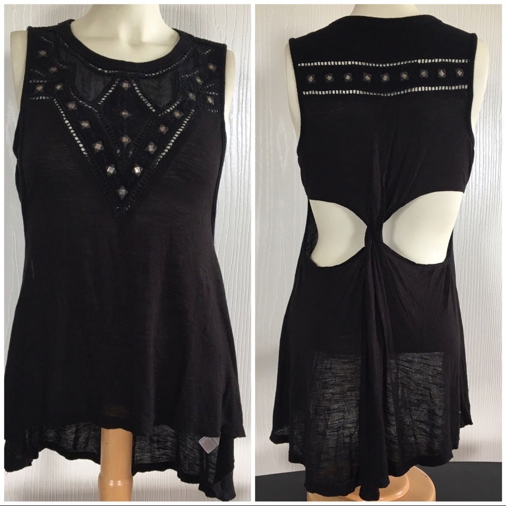Free People High Low Sleeveless Top SzXS